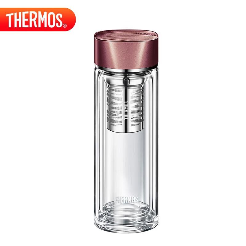 THERMOS 400ml Double-Layer Glass Cup