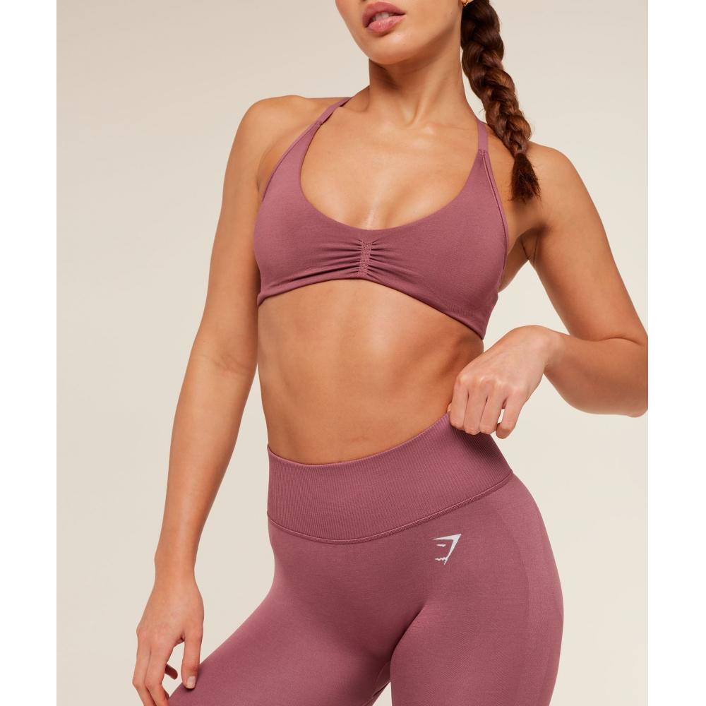 Gymshark Interval Seamless Leggings Reset Pink B6b2m Kc2j