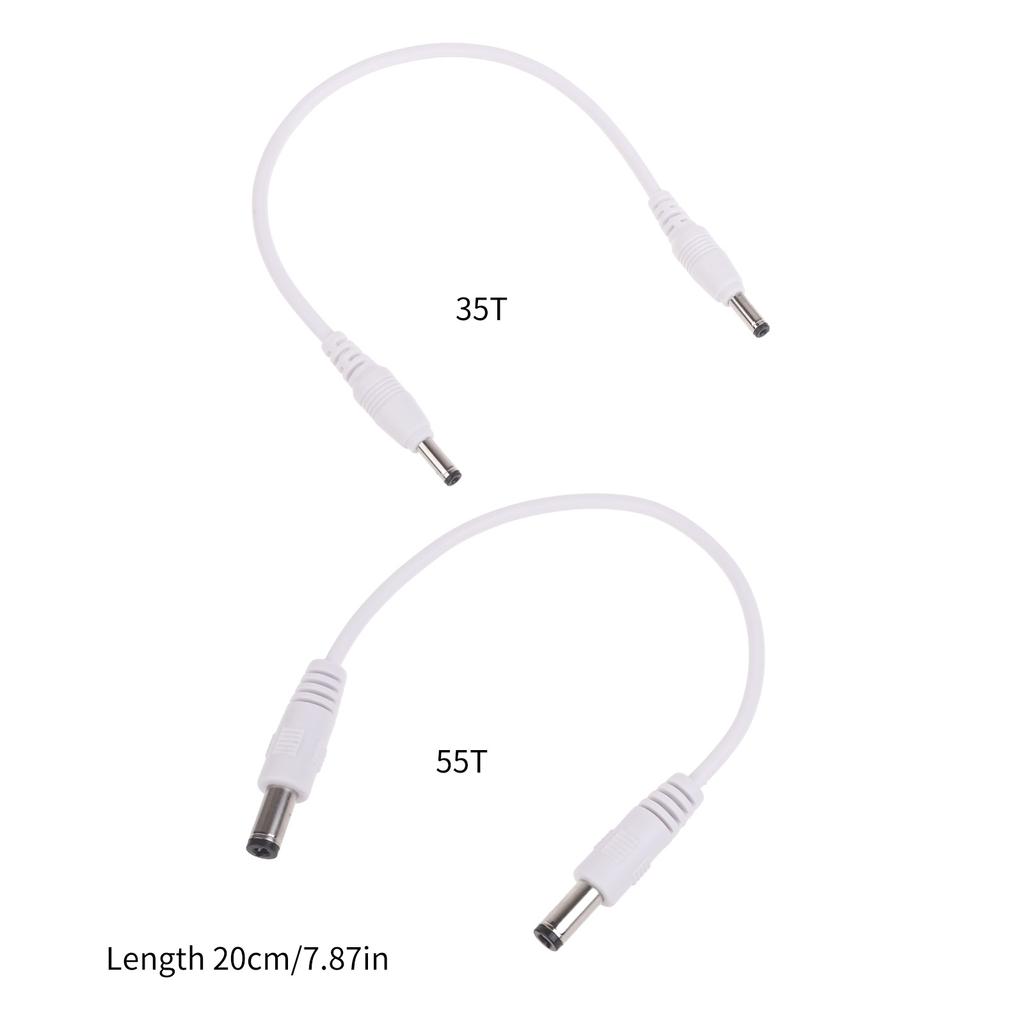 3.5x1.35mm 5.5x2.5mm DCPower Cable Leads/Male to Male/for CCTV, Security Cameras, , LED Signs