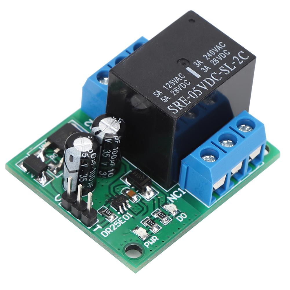 DR25E01 DPDT Relay Module Double Pole Double Throw Self Locking Bistable Relay Board(DC6 24V )