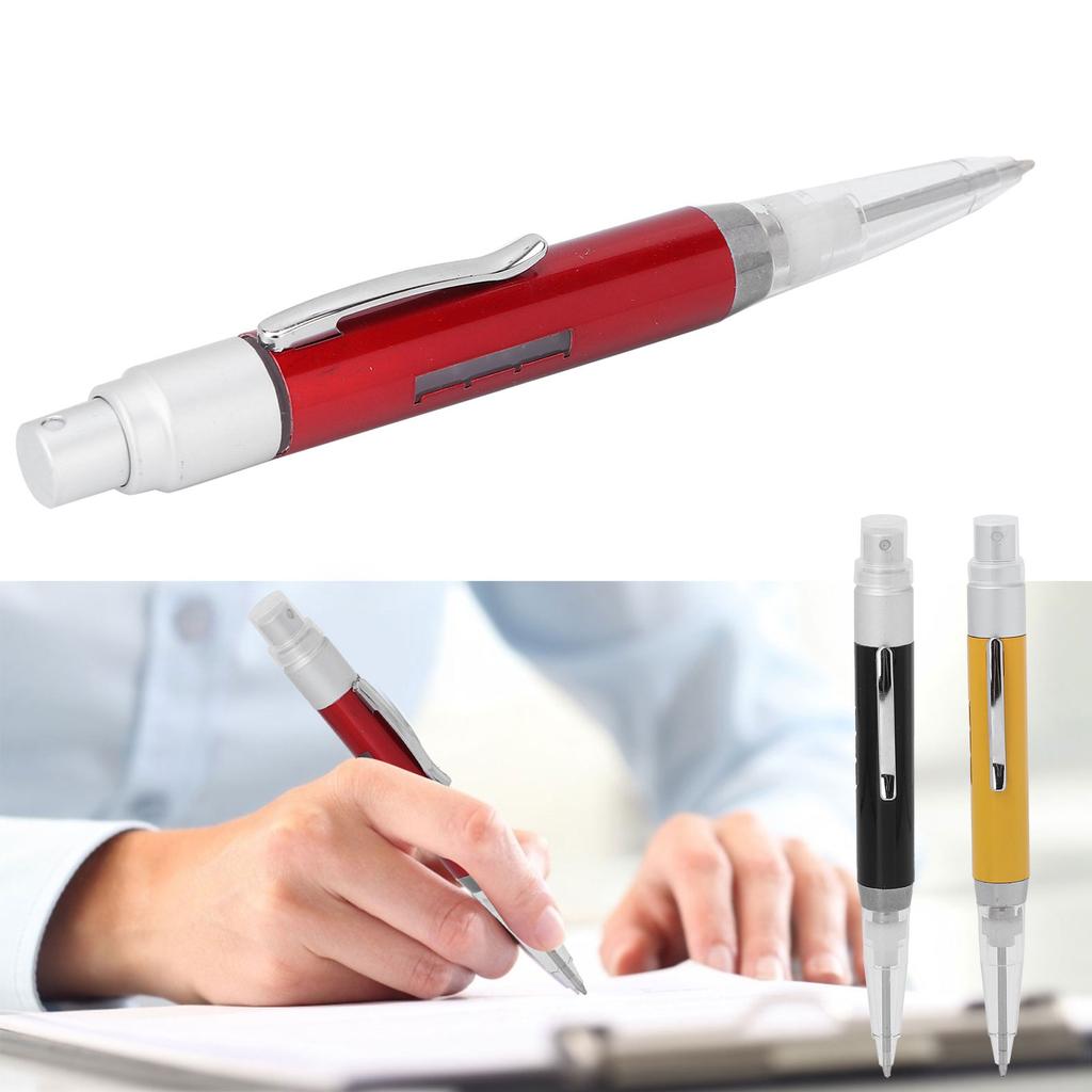 Portable Pen Perfume Spray Bottle 2‑in‑1 Ballpoint Pen Empty Perfume Atomizer 2ml