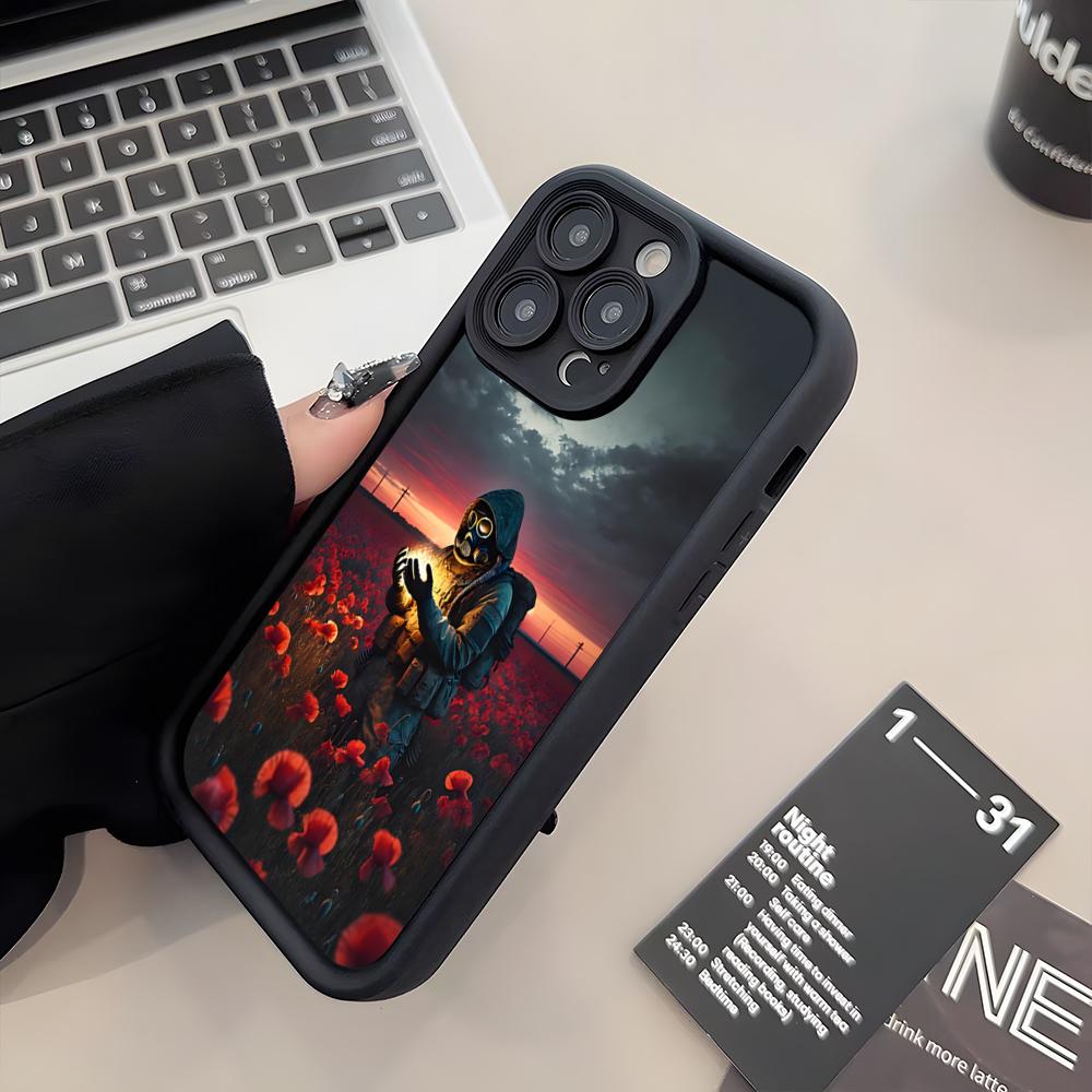 S-StalkerS Phone Case For IPhone 17 Air 16 E 15 14 Plus 13 12 11 Pro Max Silicone Soft Case
