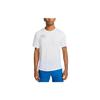 T Shirts Men's White Crew Neck Moderate Straight Fit FB9037-100
