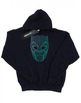 Herren Black Panther Tribal Mask Kapuzenpullover