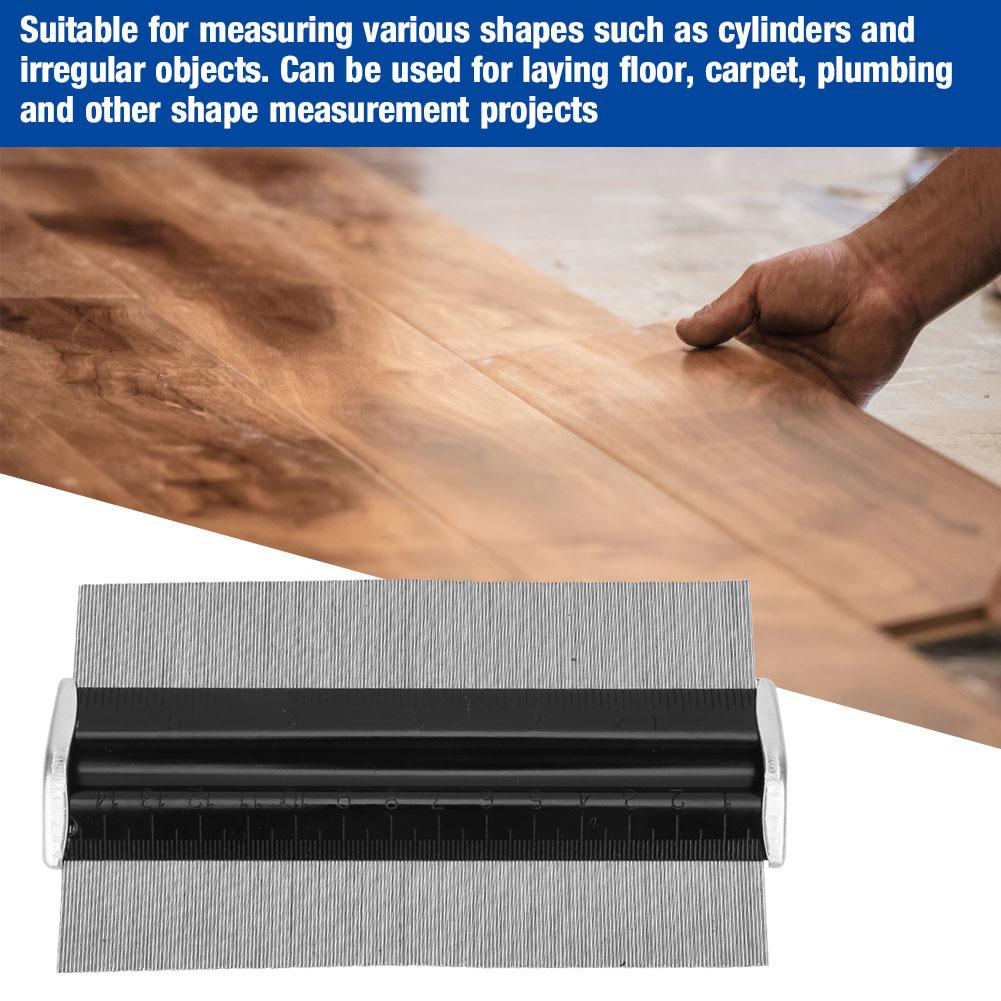 6in Needles Type Stainless Steel Contour Gauge MMil Angle Shape Duplicator Duplicating Device