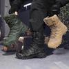 2024 Leichte rutschfeste Herren Outdoor High-Top Kampfstiefel