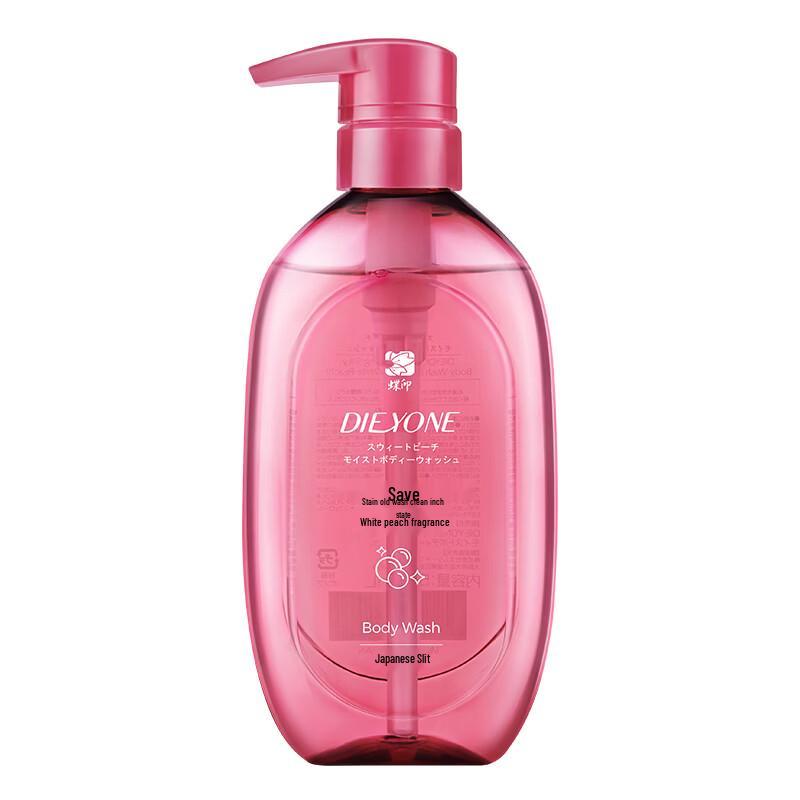 Dieyin Silky Hydrating Shower Gel, Sweet Peach 500mL