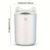 33L Roomy Double Nozzle LED Light Humidifier Ultrasonic 3300ml Essential Oil Diffuser H2o Room Air Humidifiers