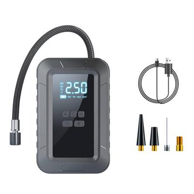 Taşınabilir Araba Hava Pompası 150PSI Akülü Hava Kompresörü LED Işık ile El Elektrikli Lastik Şişirme