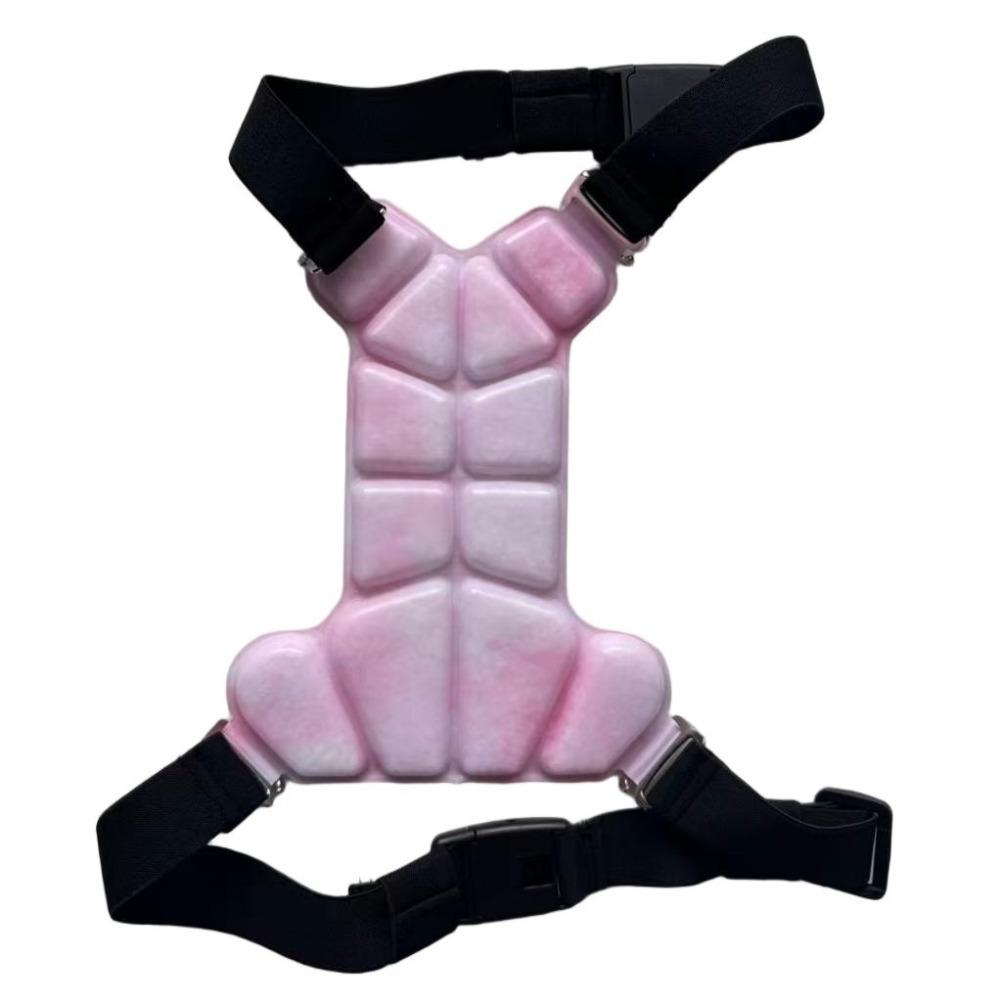 PCM Technology Pet Cooling Vest Breathable Padded Design Pet Ice Vest Physical Cooling Reflective Stripes Adjustable Pet Harness