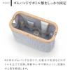 GUDEE Gudi Cosmetic Pouch, Large Capacity, Clasp Closure, Women's, Cute, Waterproof, Freestanding, Bamboo Fabric, Uroki Toiletry Bag, GudeeLife