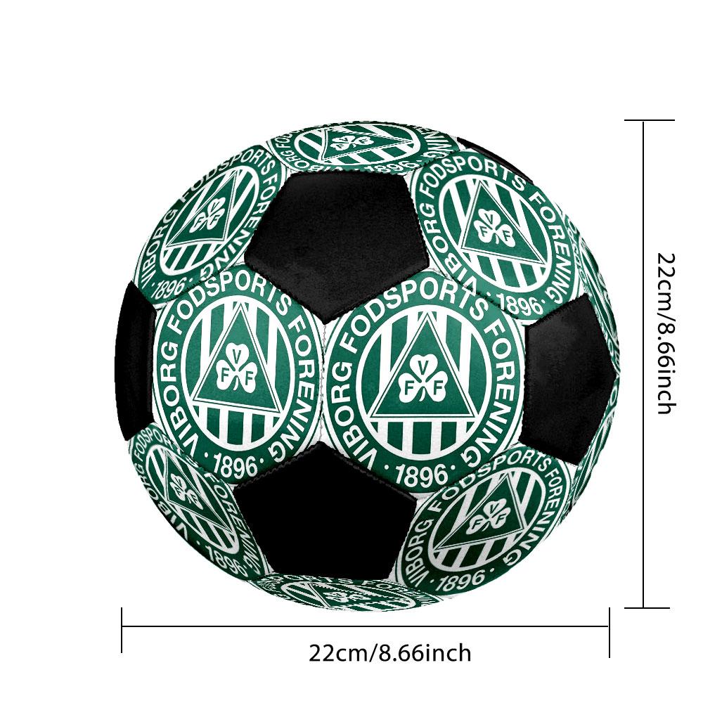 1PC VFF Poster Size 5 Soccer Ball PrahaIndoor Soccer Ball Colorful All Ages Machine Stitched PVC Competition Ready Durable High-Bounce