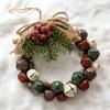 Wall Ornaments Christmas Garland Vintage Hanging Wreath  Christmas Decor