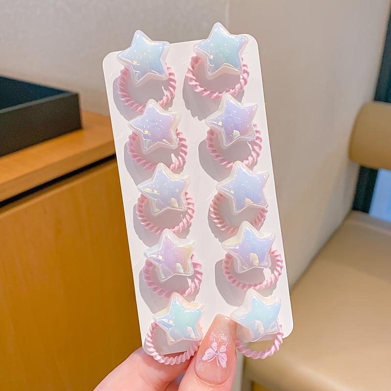 

10pcs Handmade Elastic high appearance level lovely Imitation Pearl scrunchie, fashion accessories,hair accessories