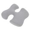 Face Down Chest Pillow Ergonomic Memory Foam Bust Support Cushion for Beauty Salon and Home Sleeping Light Gray