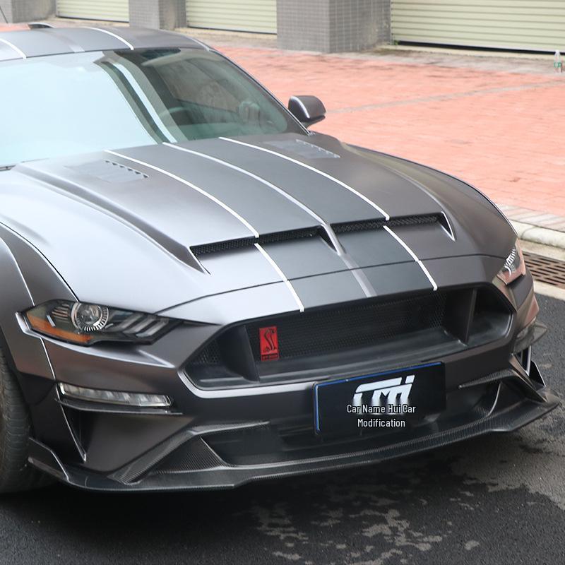 Carbon Fiber Vented Hood for 18-22 Ford Mustang