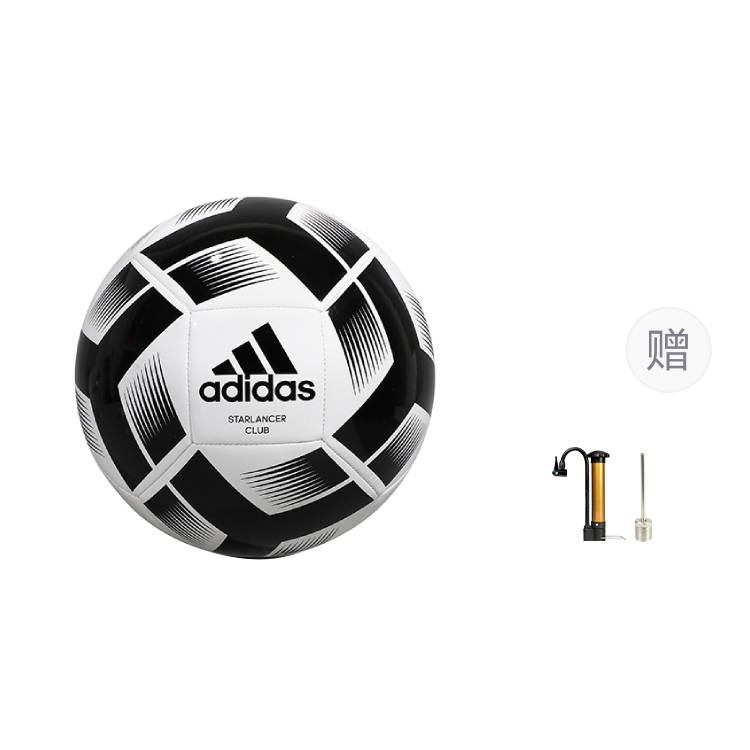 Adidas Size 5 Ball Soccer Ball Pu Machine Stitched Soccer Ball Unisex Black White HT2453 Size 5 Ball
