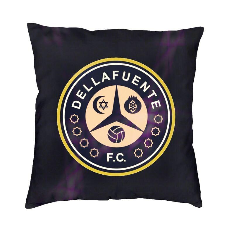 

Dellafuente FC Logo Gotico Square Pillowcover Home Decorative Cushions Throw Pillow for Sofa Doublesided Printing 30x30cm 12x12in