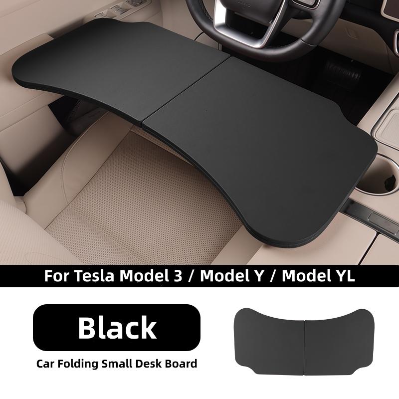 Tesla Model 3/Model Y/Model YL Katlanabilir Küçük Masa Panosu Araba Sürücü Direksiyon Simidi Yemek Masası Koltuk Dizüstü Bilgisayar Masası Tepsi Braketi