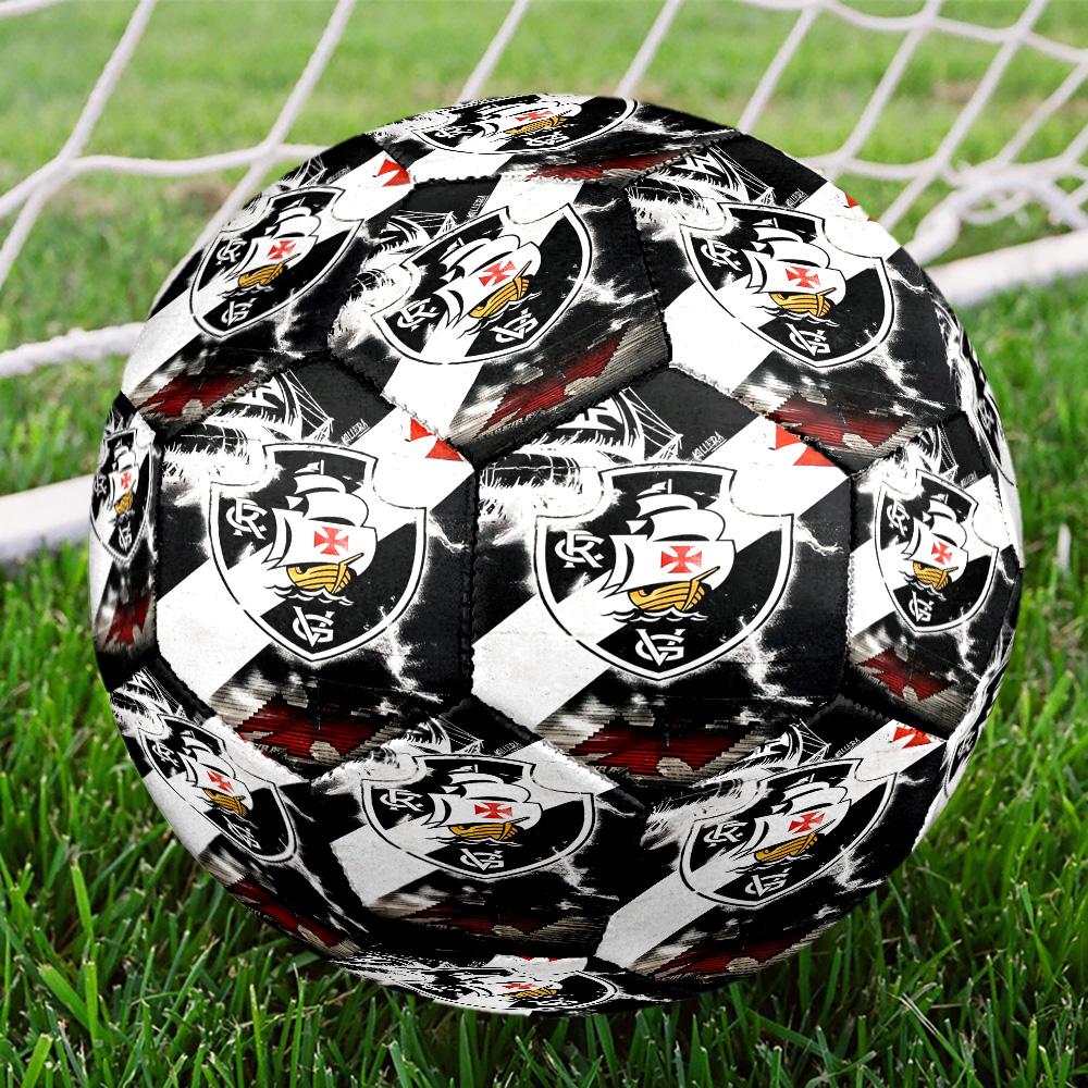Vasco Football Club Printed Size 5 Soccer Balls, High-Quality, Anti-Slip, Protective Football, A Unique Gift , Birthdays, Christmas Gifts