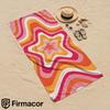 Retro Layer Star Soft Portable Travel Towel Unisex Ultra Lightweight Microfiber Oversized Sand Free Quick Dry Beach Towel