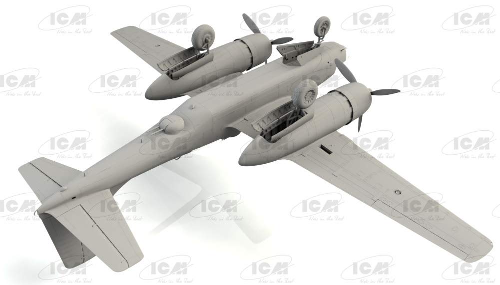 ICM 1/48 WWII US Army A-26C-15 Invader Plastic Model Kit 48283