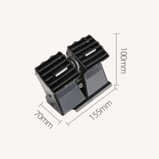 2012-2015 Mercedes Benz GL ML X166 W166 Rear Center Console Air AC Vent For Mercedes Benz GL ML X166 | Black | Durable