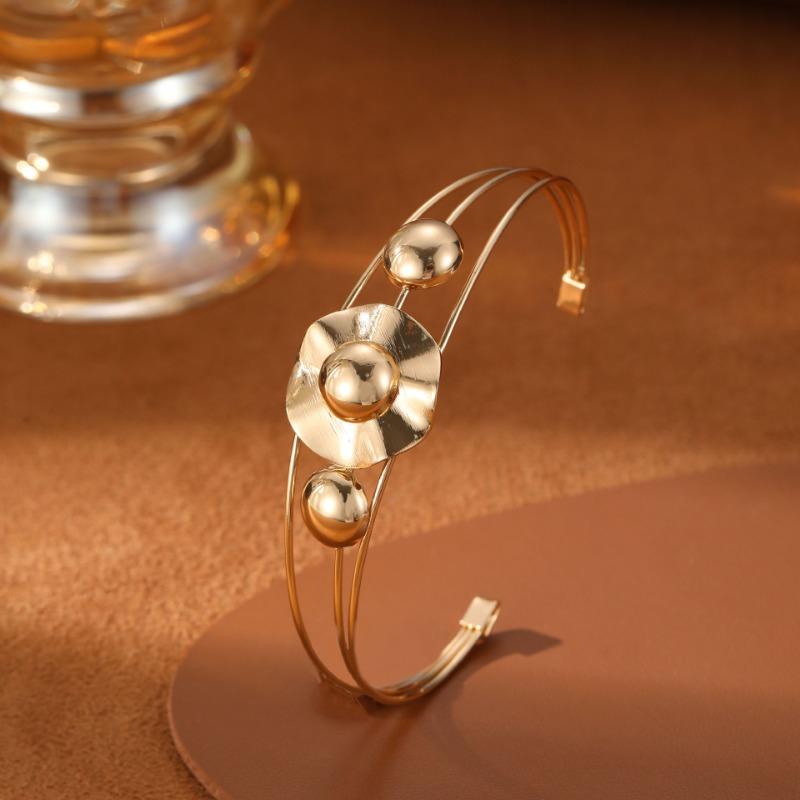 

Новый нерегулярный геометрический браслет с прорезью, женский преувеличенный дизайн, геометрический браслет с прорезью