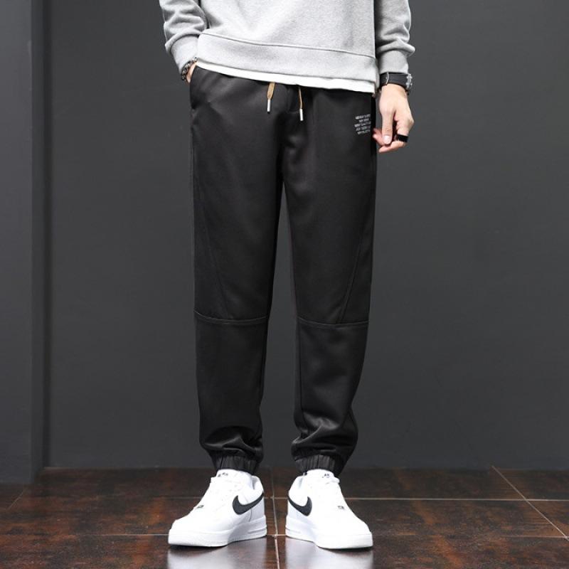 JYL Новые широкие брюки мода универсальные леггинсы ежедневные тренировки корейские брюки M