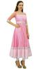 Bimba Women's Designer Net Anarkali Kurta Kurti Light Weight Ethnic Party Wear Dress| Baby Pink|