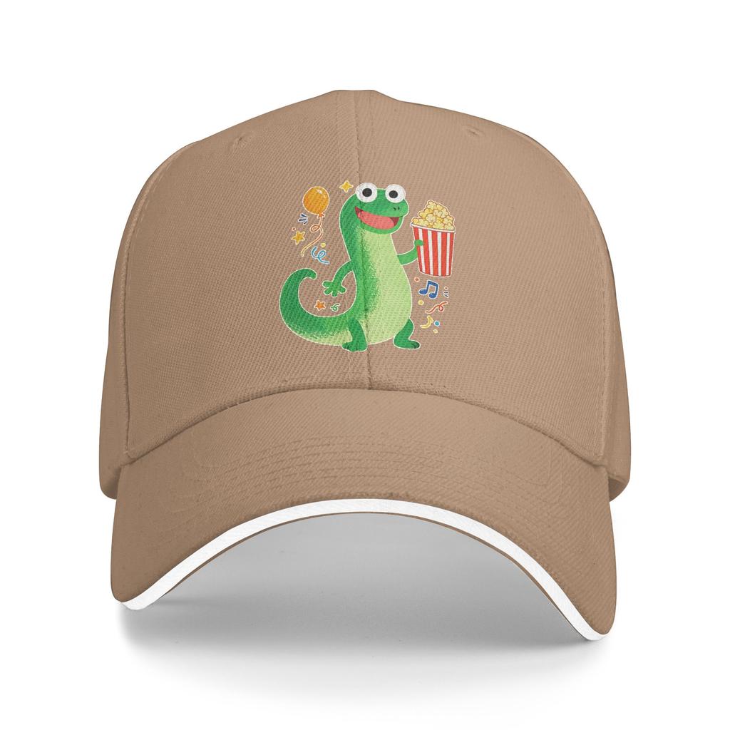 Cute Green Tom Lizard Baseball Cap Casual Sandwich Caps for Men Women Adjustable Dad Hat Activities