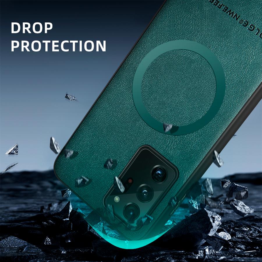 Etui na Samsung Galaxy Note 20 Ultra Skórzany tylny pokrowiec Etui na telefon Galaxy Note20 Dla Samsunga Note 10 Plus Note10 Luksusowy pokrowiec