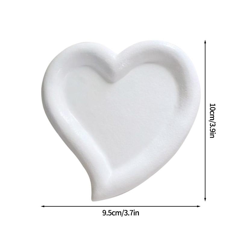 Creative Resin Trays Home Decor Jewelry Dish Heart Cloud Shape Storage Plate Organizer Watch Keys Holder Earrings Necklace Bowls