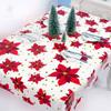 Christmas Printed Tablecloth Creative Pvc Christmas Table Tablecloth Christmas Tabletop Disposable Tablecloth