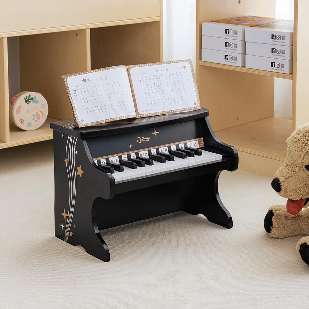 Classic World Classic World Fantasy Piano Toy Mini Piano Musical Instrument Toy Authentic Toy Piano Children 25 Keys (CL40537)