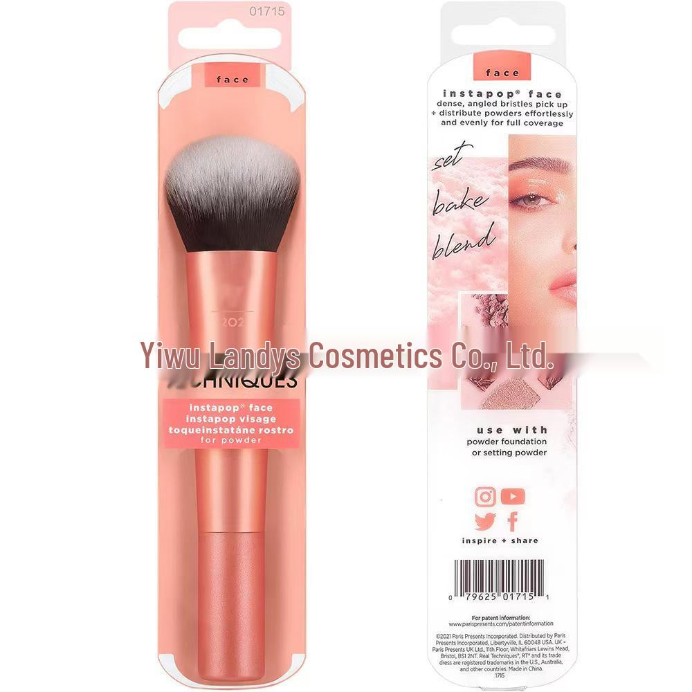 RT Series Makeup Brush & Sponge Set: Blending & Eyeshadow Brushes with Beauty Sponge