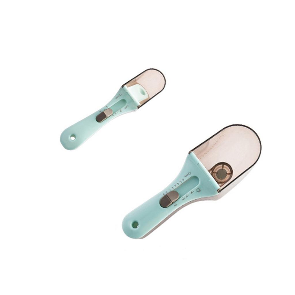 Adjustable Measuring Spoon Baking Plastic Measuring Spoon Kitchen Tool Plastic Scale Measuring Spoon Adjustable Measuring Spoon