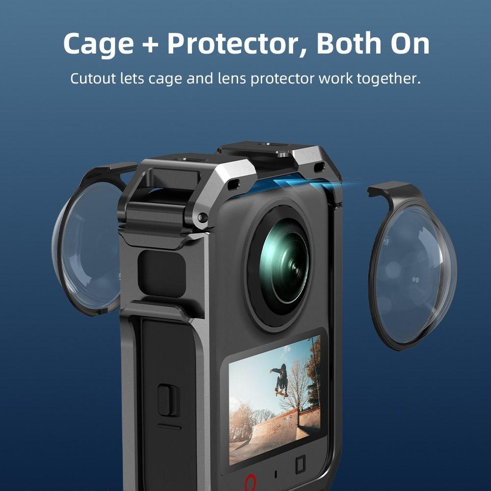 Aluminium Alloy Metal Rabbit Cage for DJI Osmo 360 II/Osmo 360 Action Camera Accessories