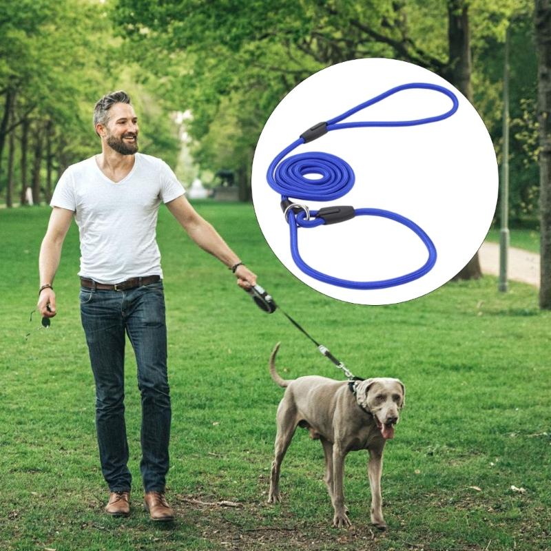 Hundeführleine mit hoher Festigkeit, 135 cm Länge, für kleine bis große Hunde, zugfeste Leine, Outdoor-Zubehör, sicheres Design