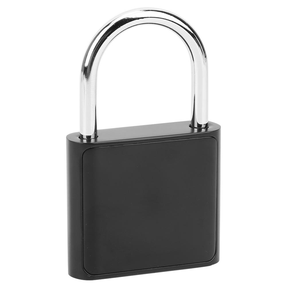 Intelligentes Fingerabdruck-Vorhängeschloss USB Wiederaufladbar Sicherheits-LED-Schloss für Rucksack Gepäck Schrank