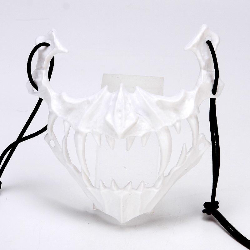 1pc Halloween Japanese writer costumes animal horror secondary prop mask Dragon God Tiger dress mask