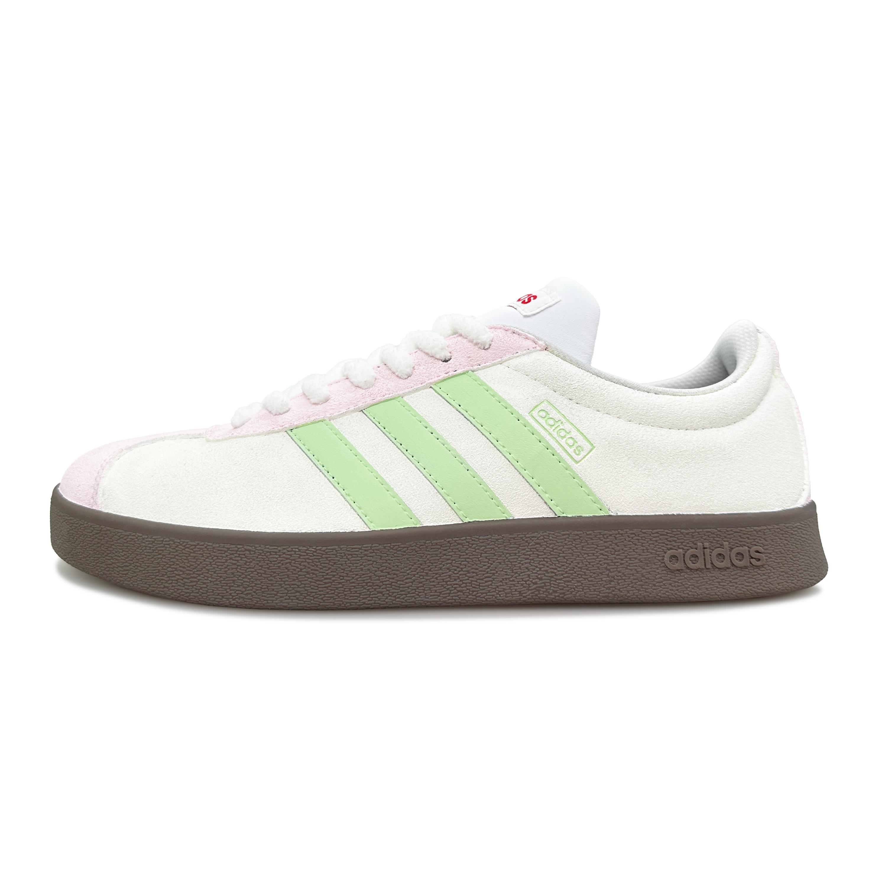 

Adidas VL COURT 2.0 Haruno Spring Tea Нескользящие Устойчивые к истиранию Низкие Кеды для скейтбординга Унисекс Белый Зеленый JS3003(Команда879-) 39⅓