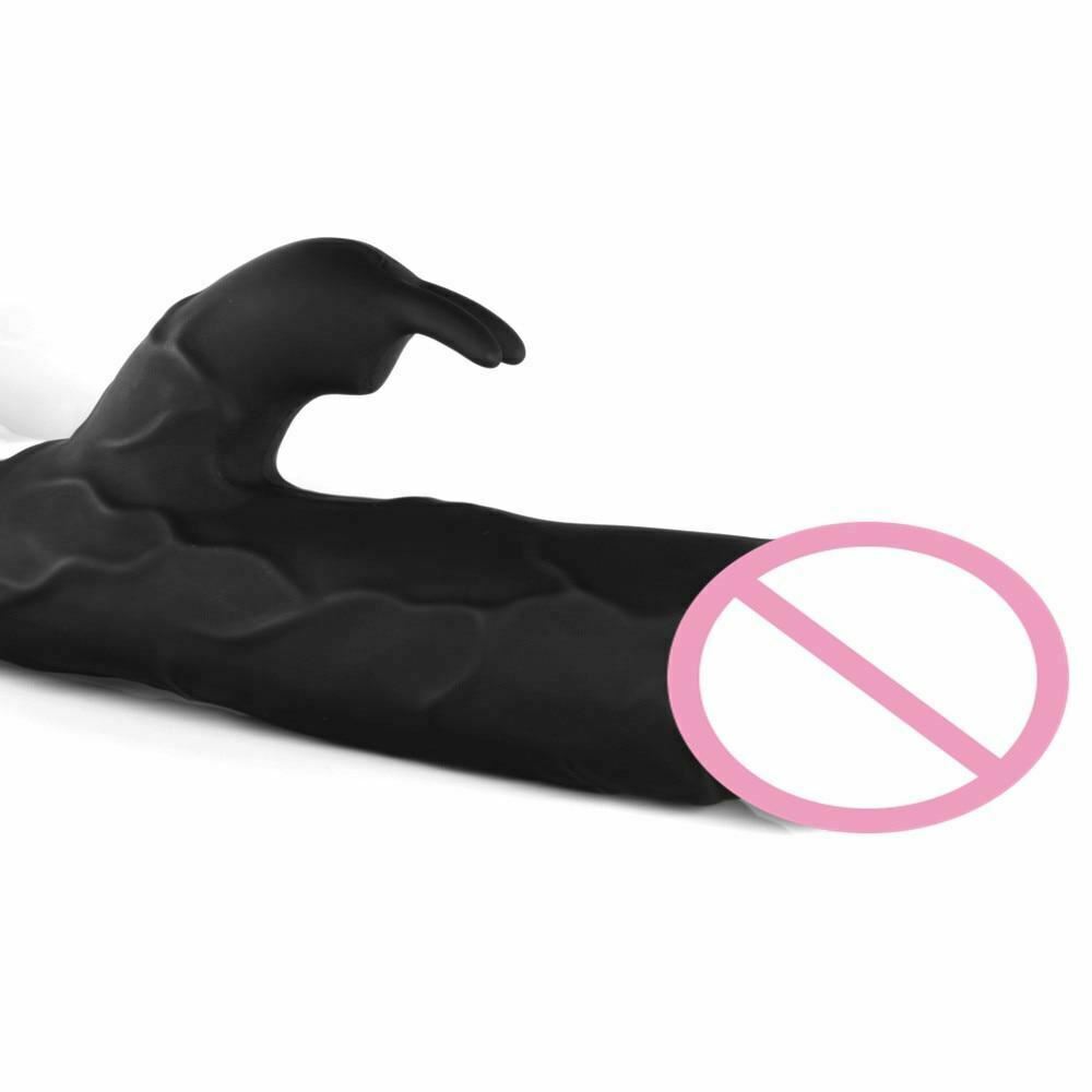 Realistyczne Dildo Króliczek 7 Prędkości Mocna Stymulacja Punktu G Łechtaczki Króliczek s