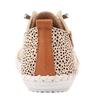 Lunar Damen St Ives Animal Print Leder Weiche Sneaker