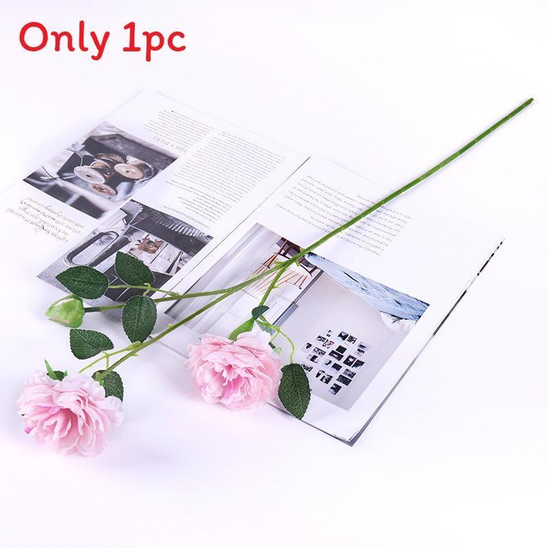 Premium Peony Silk Bouquet For Wedding Party Decor Home Office Styling Photography Prop