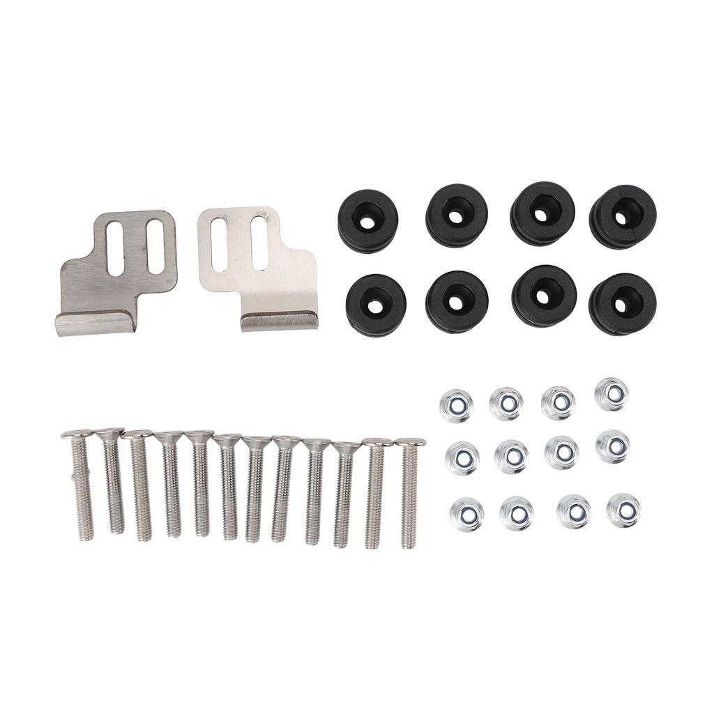 Motorcycle Side Luggage Case Fasteners Metal Secure Fixation Rear Trunk Case Mounting Fasteners