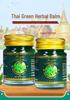 Rasyan Siam Original Thai Green Herbal Balm, 20g, Set of 3 Bottles, Authentic & Anti-counterfeit.