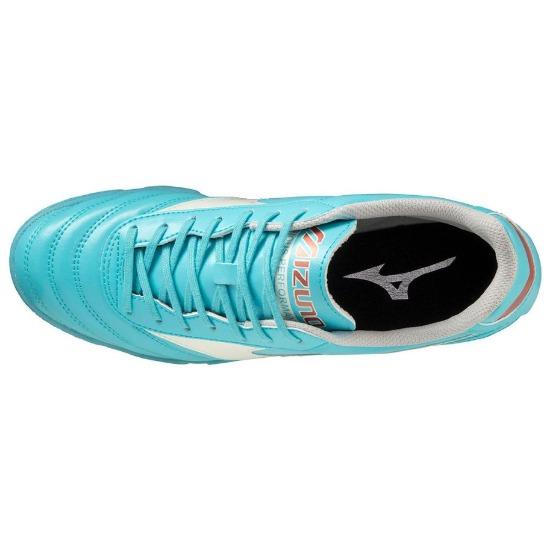 Mizuno Morelia 2 Round Toe Lace-Up TF (Rubber Studs) Hard Ground Artificial Turf Non-Slip Durable Lightweight Soccer Shoes Men Soccer Shoes P1GD231625