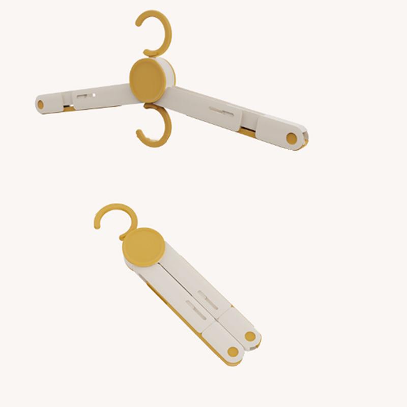 Travel Folding Clothes Hanger Portable Multi-Functional Clothes Hanger With Clip Bold Clothes Drying Rack Hanging Shoe Rack