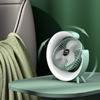 Stylish Colorful Led Desk Fan Portable Usb Rechargeable Mini Fan For Home And Office